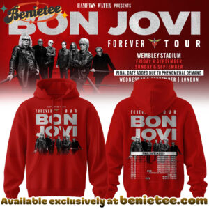 Bon Jovi Forever Tour 2026 Collection Hoodie, Tshirt, Sweatshirt
