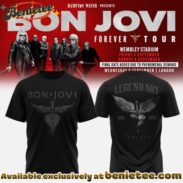 Bon Jovi Forever Tour 2026 Collection Hoodie, Tshirt, Sweatshirt - Ver 12