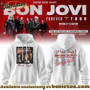 Bon Jovi Forever Tour 2026 Collection Hoodie, Tshirt, Sweatshirt - Ver 2