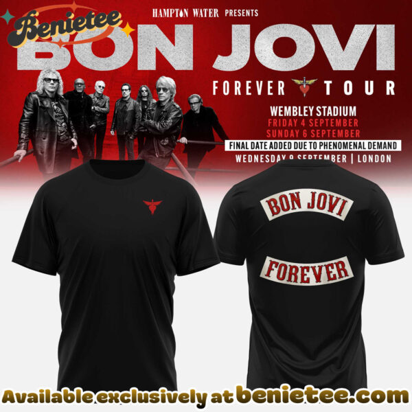 Bon Jovi Forever Tour 2026 Collection Hoodie, Tshirt, Sweatshirt - Ver 10