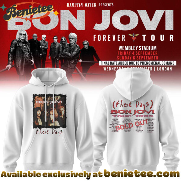 Bon Jovi Forever Tour 2026 Collection Hoodie, Tshirt, Sweatshirt - Ver 2
