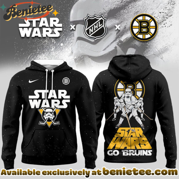 Boston Bruins Premium NHL Star Wars Imperial Trooper 3D Hoodie