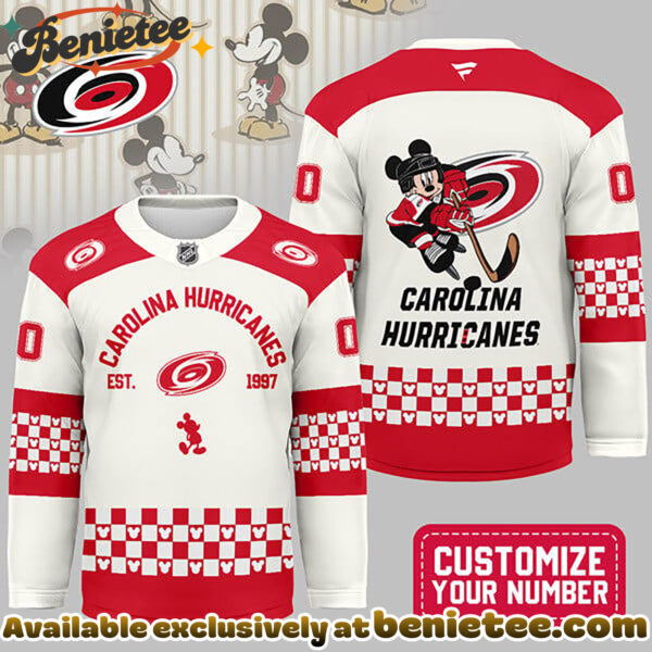 Carolina Hurricanes Premium NHL Disney Game Day Hockey Jersey