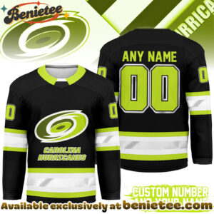 Carolina Hurricanes Premium NHL Hi-Vis Hockey Spirit Custom Name and Number Jersey