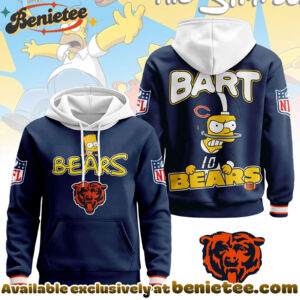 Chicago Bears Premium NFL Bart Simpson Hoodie, Sweatshirt, Tshirt