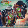Chicago Bears x The Grinch Christmas Football Hoodie Limited Edition-3D Unisex Hoodie