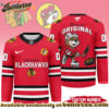 Chicago Blackhawks Premium NHL Bucees Personalized Hockey Jersey