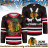 Chicago Blackhawks Premium NHL Graffiti My Team 4 Life Hockey Jersey