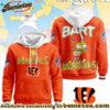 Cincinnati Bengals Premium NFL Bart Simpson Hoodie, Sweatshirt, Tshirt