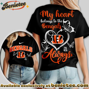 Cincinnati Bengals Premium NFL Butterfly Women Shirt, Hoodie, Sweatshirt