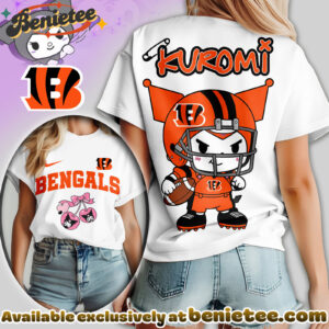Cincinnati Bengals Premium NFL Kuromi Women Shirt