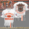 Cincinnati Bengals Premium NFL Law Enforcement Tribute 3D Shirt