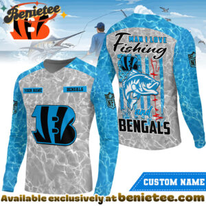 Cincinnati Bengals Premium NFL Love Fishing Long Sleeve Hoodie, T-shirt, Sweatshirt