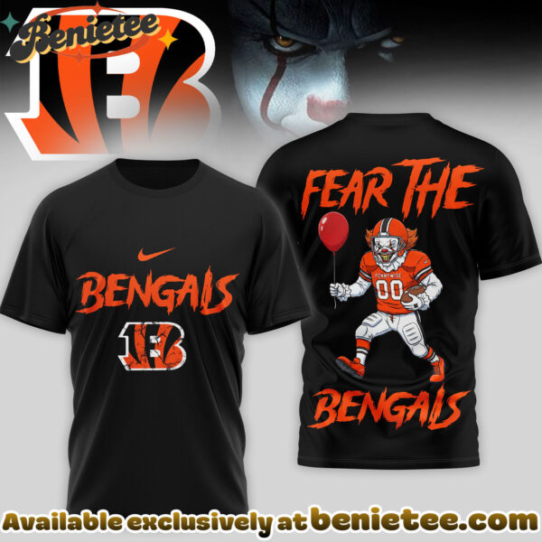 Cincinnati Bengals Premium NFL Pennywise 3D Shirt