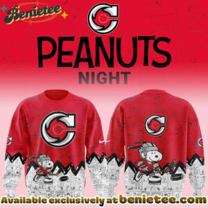 Cincinnati Cyclones Anniversary of Peanuts Sweatshirt, All Team NHL