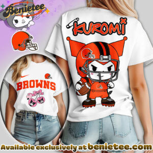 Cleveland Browns Premium NFL Kuromi Women Shirt