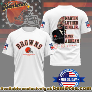 Cleveland Browns Premium NFL Martin Luther King JR. Day 3D Shirt, Hoodie, Sweatshirt