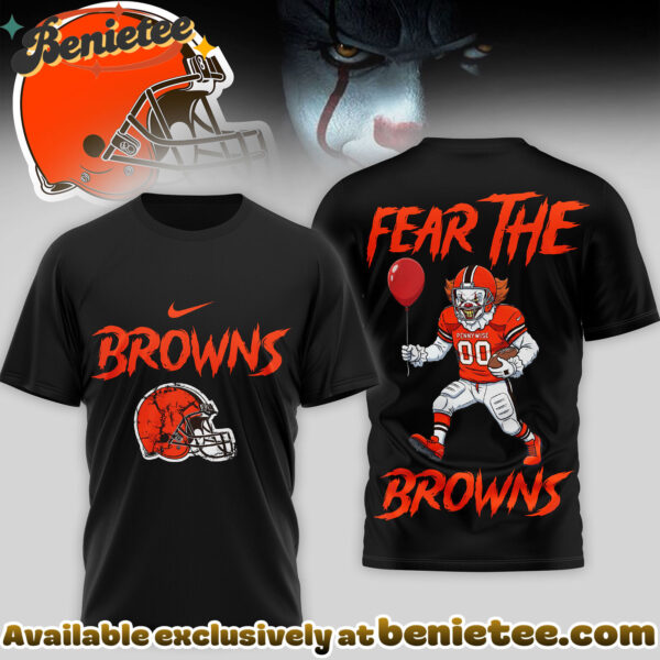 Cleveland Browns Premium NFL Pennywise 3D Shirt