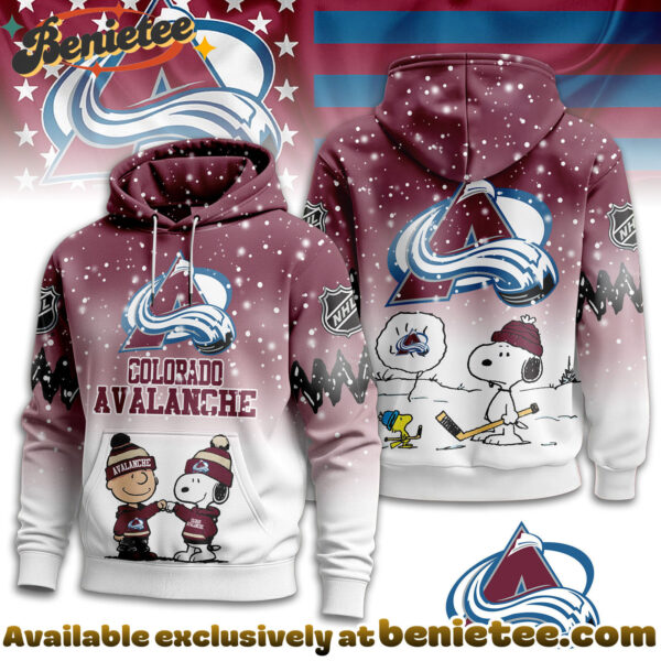Colorado Avalanche Premium NHL Peanuts Hoodie, Tshirt, Sweatshirt