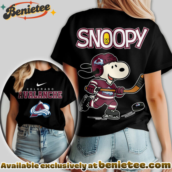 Colorado Avalanche Premium NHL Snoopy Hockey Women Tshirt, Sweatshirt, Hoodie