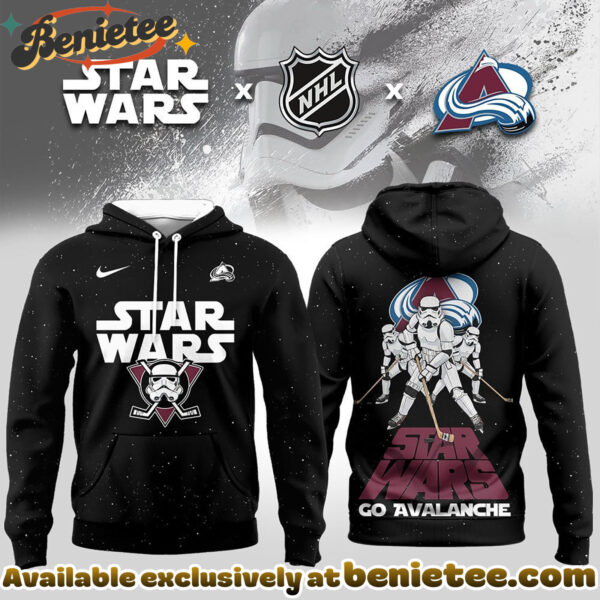 Colorado Avalanche Premium NHL Star Wars Imperial Trooper 3D Hoodie