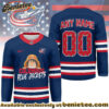 Columbus Blue Jackets Premium NHL One Piece Hockey Jersey NY