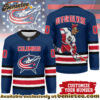 Columbus Blue Jackets Premium NHL Scooby Doo Personalized Hockey Jersey