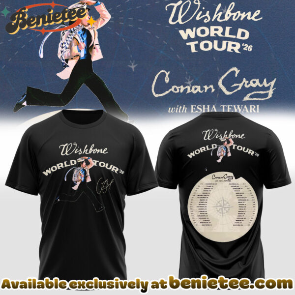 Conan Grays Wishbone World Tour Shirt - Ver 4