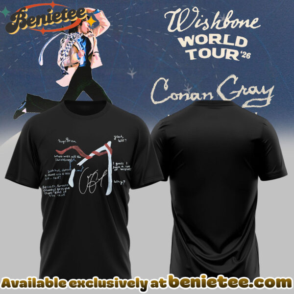 Conan Grays Wishbone World Tour Shirt - Ver 11