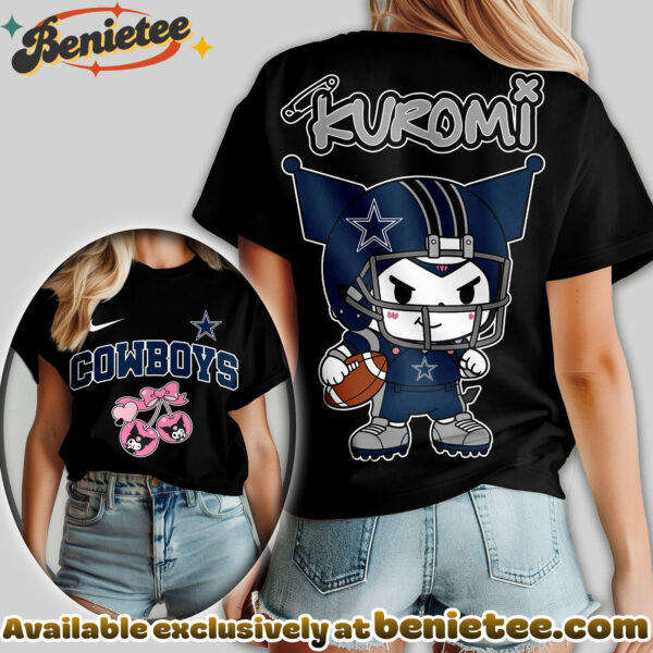 Dallas Cowboys Premium NFL Kuromi Women Shirt