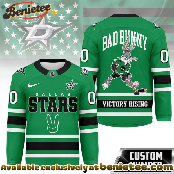 Dallas Stars Premium NHL Bad Bunny Hockey Jersey NY