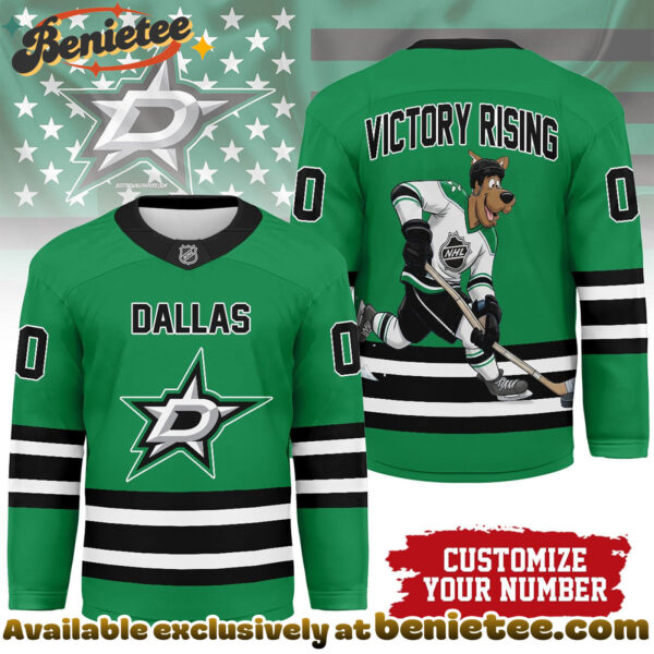 Dallas Stars Premium NHL Scooby Doo Personalized Hockey Jersey