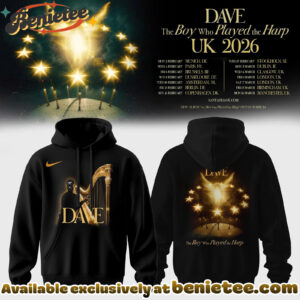 Dave The Boy Who Played The Harp Tour 2026 Collection Hoodie, T-shirt, Sweatshirt - Ver 2