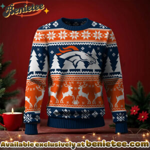 Denver Broncos 2025 Christmas New Ugly Sweatshirt, All Team NFL