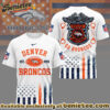 Denver Broncos Premium NFL Law Enforcement Tribute 3D Shirt
