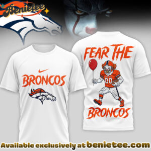 Denver Broncos Premium NFL Pennywise 3D Shirt