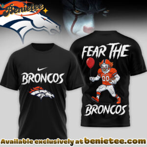 Denver Broncos Premium NFL Pennywise 3D Shirt
