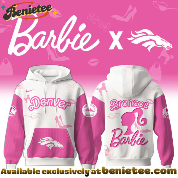 Denver Broncos x Barbie Hoodie Limited Edition - Selling Out Fast Hoodie, Sweatshirt, T-shirt