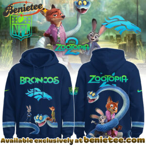 Denver Broncos x Zootopia 2 Hoodie Limited Edition, All Team NFL