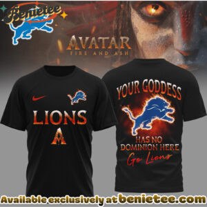 Detroit Lions Premium NFL Avatar Fan 3D Shirt