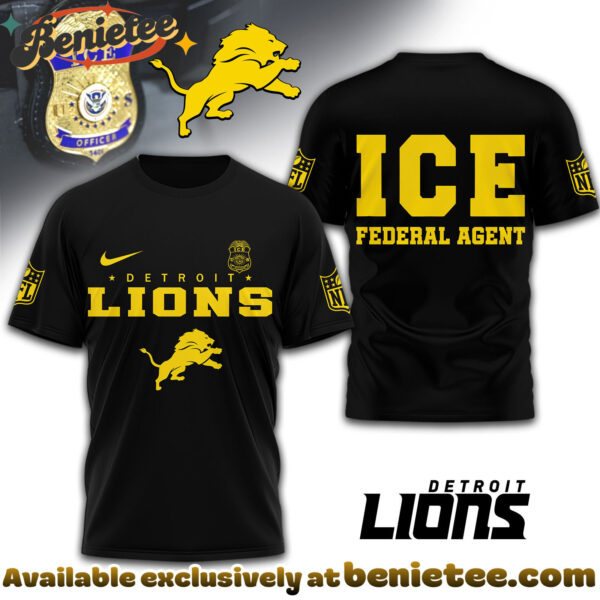 Detroit Lions Premium NFL Ice Federal Agent Shirt