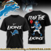 Detroit Lions Premium NFL Pennywise 3D Shirt