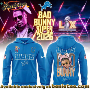 Detroit Lions x Bad Bunny Super Bowl 2026 Combo Hoodie, Sweatshirt, Tshirt V2