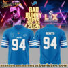 Detroit Lions x Bad Bunny Super Bowl 2026 Football Jersey V2