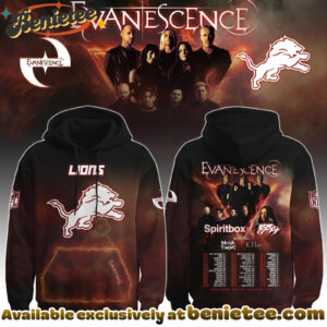 Detroit Lions x Evanescence Hoodie Limited Hoodie, All Team NFL