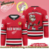 Detroit Red Wings Premium NHL Bucees Personalized Hockey Jersey