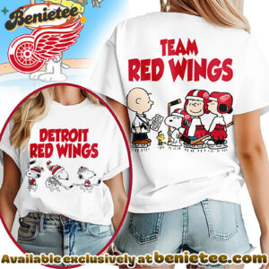 Detroit Red Wings Premium NHL Peanut Hockey T-shirt