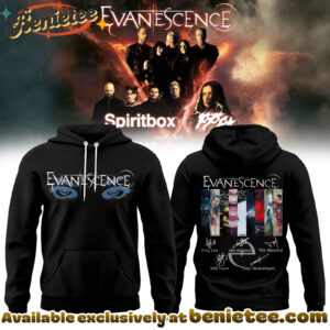 EVANESCENCE US And UK 2026 WORLD TOUR Collection Hoodie, Shirt, Sweatshirt - Ver 9