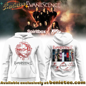 EVANESCENCE US And UK 2026 WORLD TOUR Collection Hoodie, Shirt, Sweatshirt - Ver 3