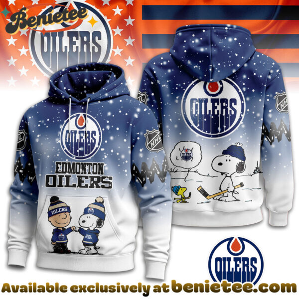 Edmonton Oilers Premium NHL Peanuts Hoodie, Tshirt, Sweatshirt